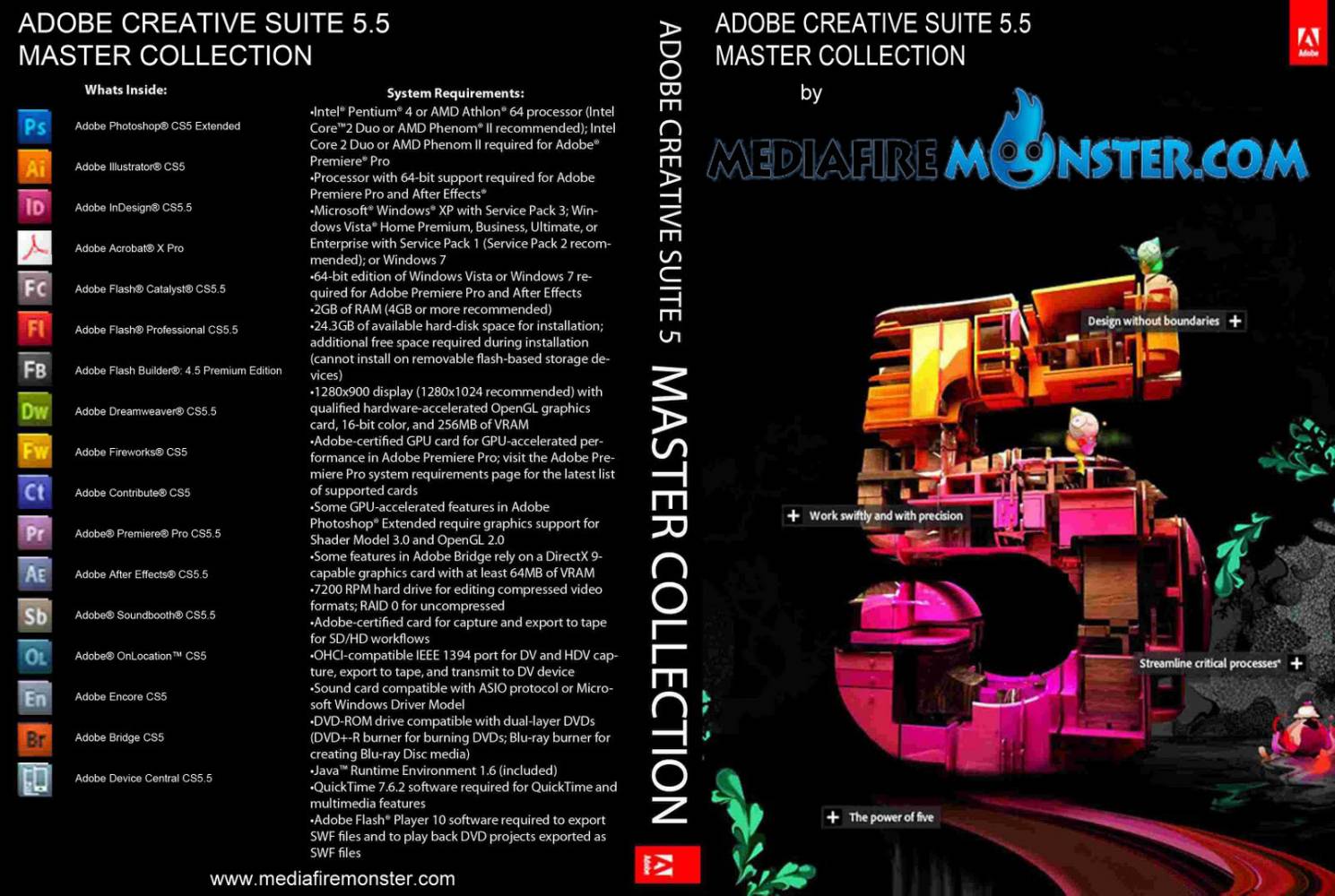 Adobe master collection cs5.5
